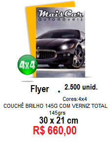 FLYERS 4X4 CORES 30cm x 21cm