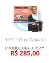 Ímãs promocionais