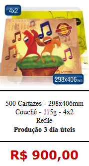 CARTAZ COUCHÊ 115 gr 4x2