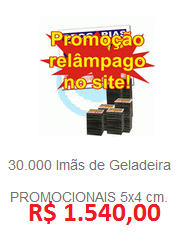 Imãs promocionais